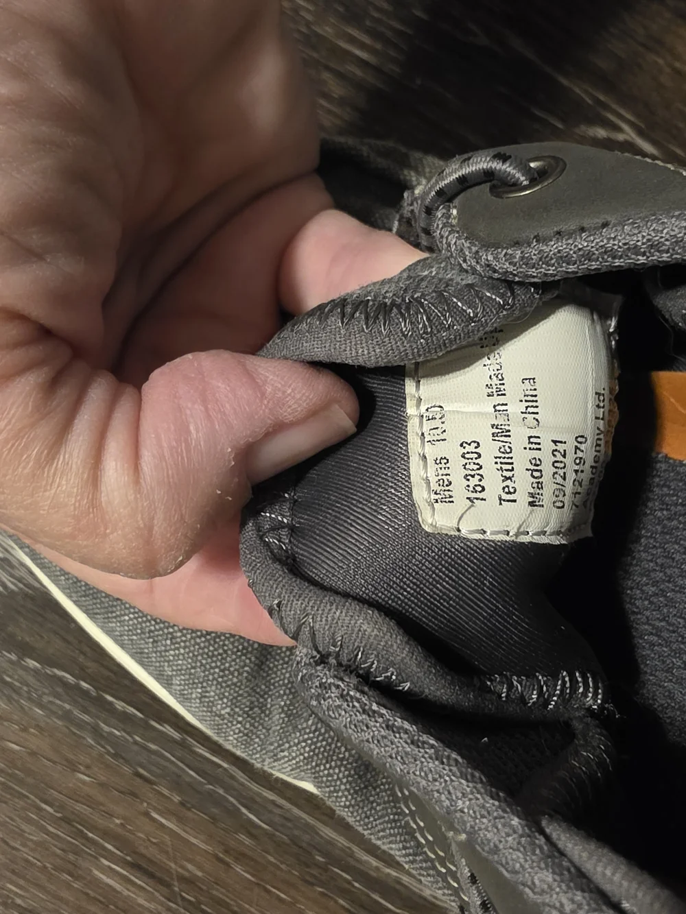 Men's Gray Canvas Lace-Up Boat Shoes with Lightweight Sole
